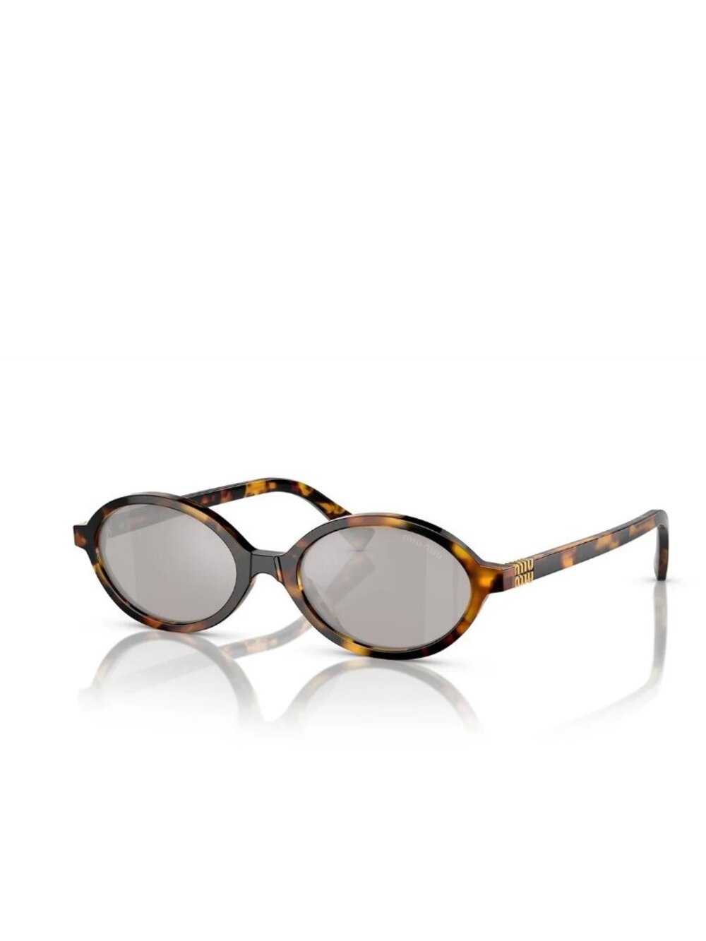 Miu Miu Eyewear Oval-Frame Sunglasses